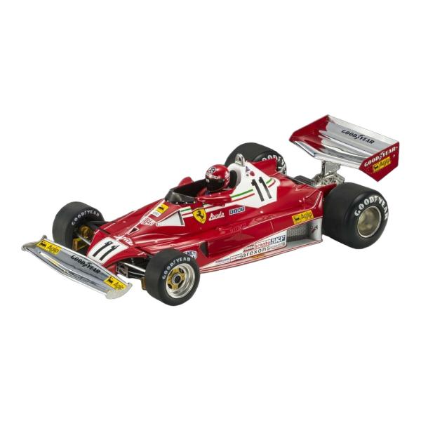 Ferrari 312 T2 1977 レッド #11 ニキラウダ モナコGP ドライバーフィギュア...