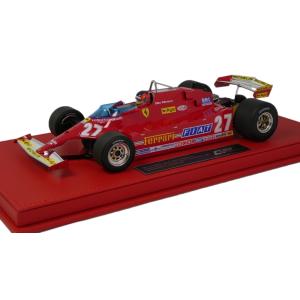 Ferrari 126 CX 1981 ロングビーチGP #27 G.ヴィルヌーヴ ケース付 GP ...