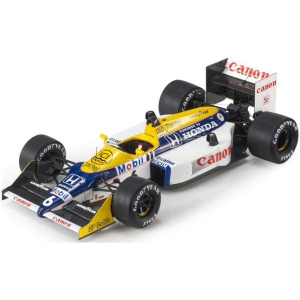 【予約】WILLIAMS F1 FW11B ホンダ #6 WC モンツァGP優勝 '87 ピケ ブル...