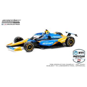#6 デイビッド・マルーカス Arrow McLaren TBD NTT インディカー ブルーイエロ...