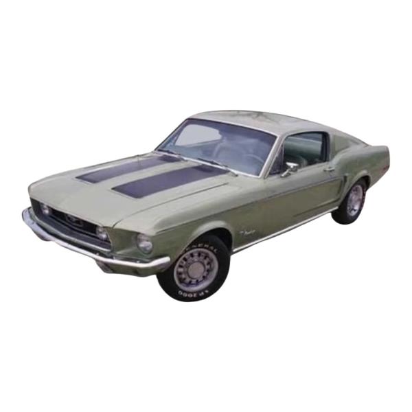 【予約】 フォード マスタング GT ファストバック 1968 グリーン / GreenLight ...