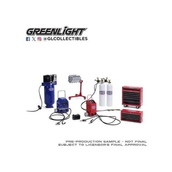 【予約】 NHRA ショップツールセット 1 1/18スケール ミニカー用アクセサリー / Gree...