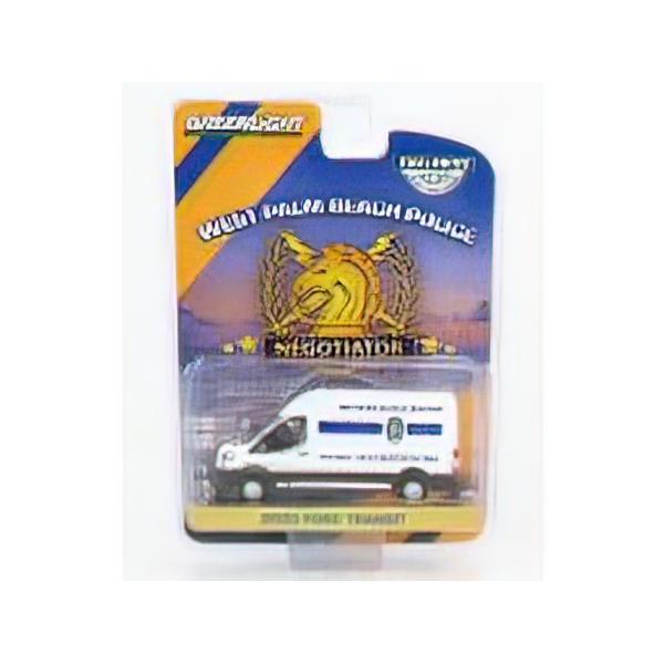 フォードトランジットバン 2020年 西パルムビーチ警察 ホワイト /Greenlight 1/64...