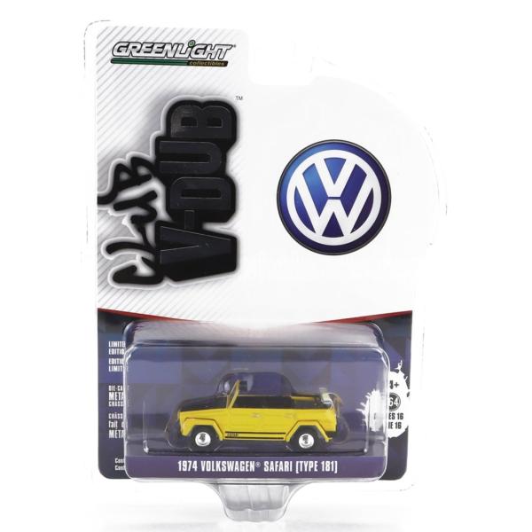 フォルクスワーゲン タイプ181 サファリ メキシコシティ 1972 イエロー / Greenlig...