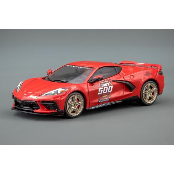 Chevrolet Corvette C8 2020 Indy 500 ペースカー Greenlig...