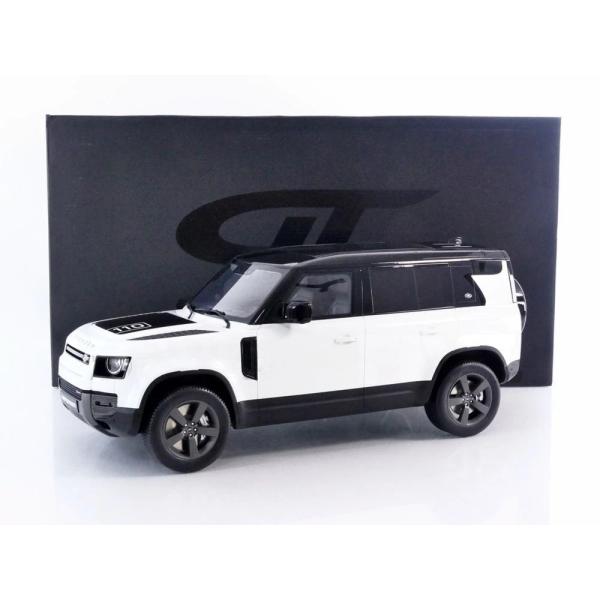 ランドローバー ディフェンダー 110 P400X 2021 ホワイト / GT Spirit 1/...