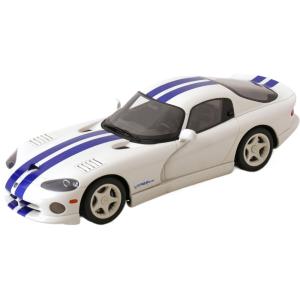 Dodge Viper GTS 1996 ホワイト ブルー/ GT SPIRIT 1/18 ミニカー