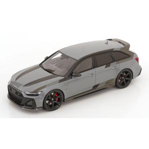 アウディRS 6 GT 2024 グレー / GT SPIRIT 1/18 ミニカー