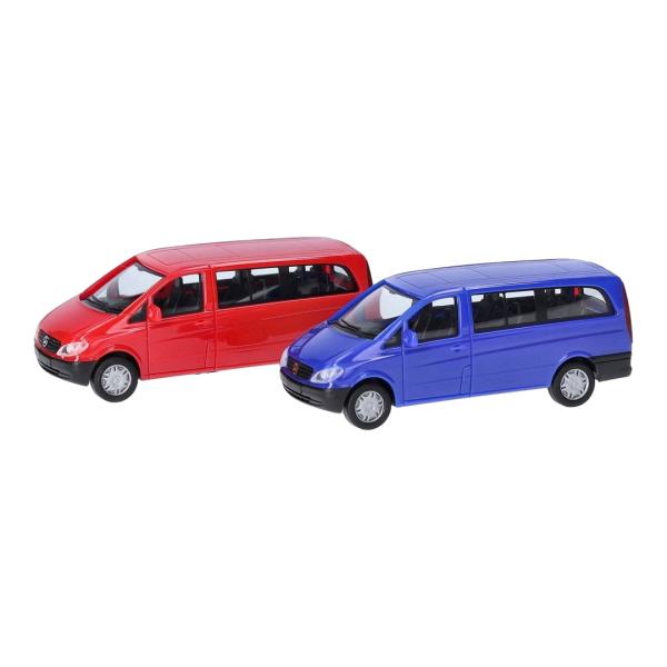 MiniKit Mercedes Benz Vito Bus 2 pcs red blue 0142...