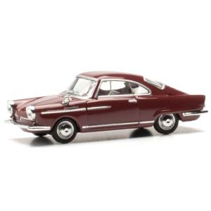 NSU スポルトプリンツ バーガンディ 旧車 模型 ダイキャスト モデル / Herpa 1/87 ...