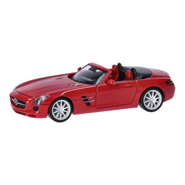 メルセデス・ベンツ SLS AMG ロードスター レッド / Herpa 1/87 ミニカー