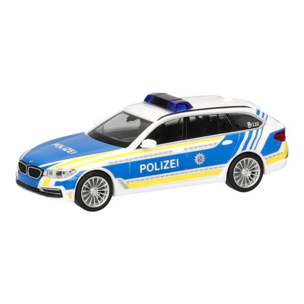 BMW 5シリーズ ツーリング バイエルン州警察 / Herpa 1/87 ミニカー