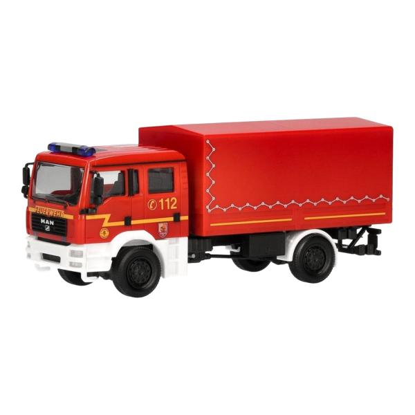 ハンブルク消防局 MAN TGA M 多目的装備車両 / Herpa 1/87 ミニカー トラック模...