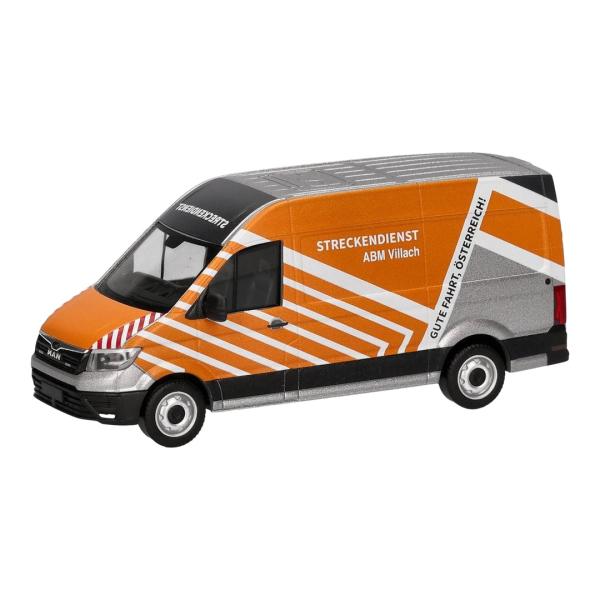 ASFINAG MAN TGE パネルバン ハイルーフ / Herpa 1/87 ミニカー トラック...