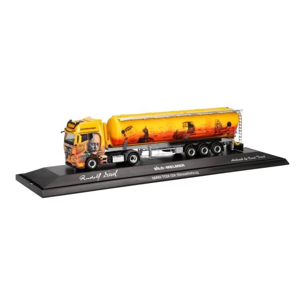 Silo-Melmer Rudolf Diesel MAN TGX GX サイロセミトレーラー / ...