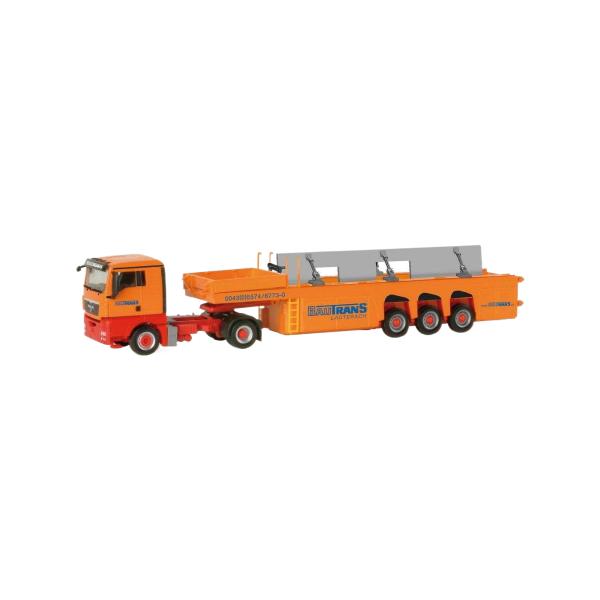 Herpa 1/87 MAN TGX XL コンクリートパーツトランスポーター 156240