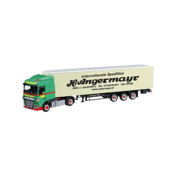 Herpa 1/87 DAF XF 106 SC Euro 6 カーテンキャンバスセミトレーラー 3...