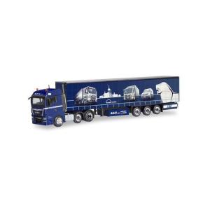 Herpa H.D.T.V MAN TGX XLX Euro 6c 6x2 curtainside ...