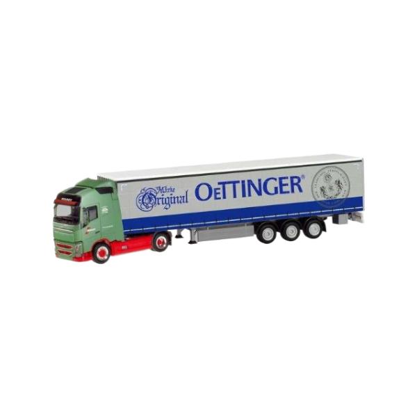 Herpa 1/87 Volvo FH GL カーテンキャンバスセミトレーラー 311342