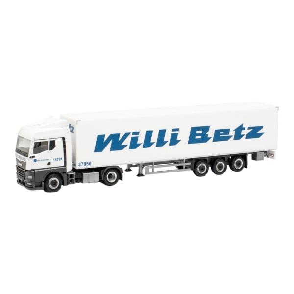 Willi Betz MAN GX GM ボックスセミトレーラー / Herpa 1/87 ミニカー...