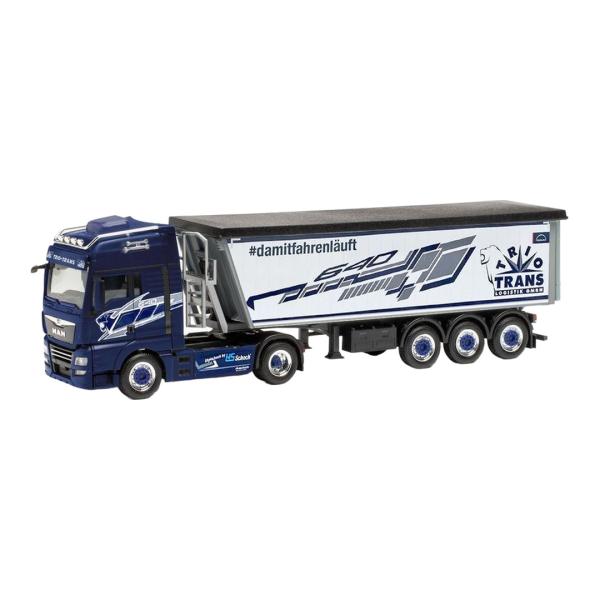 Trio-Trans MAN TGX XXL Euro 6c Stoeffelliner セミトレー...