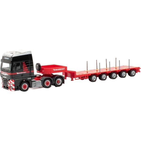 Mammoet MAN TGX GX 低床トレーラー 316934 積載車 / Herpa 1/87...