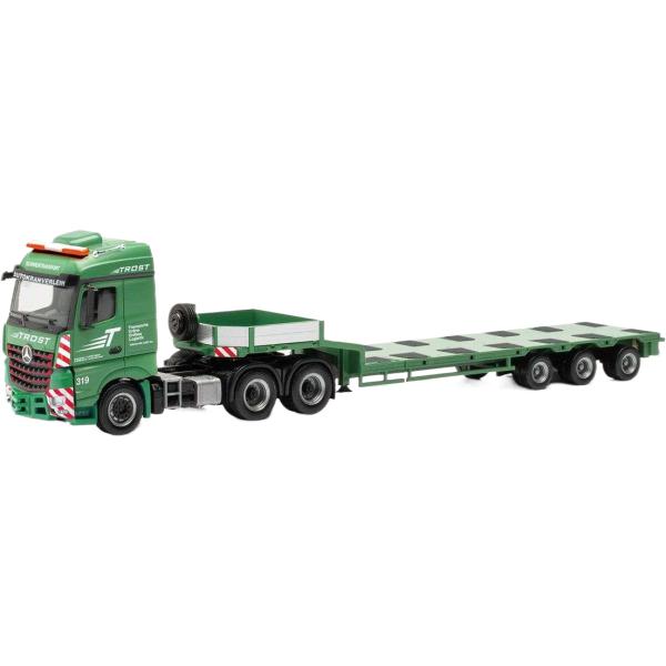 Trost Mercedes Benz Arocs Streamspace 低床トレーラー 積載車 ...