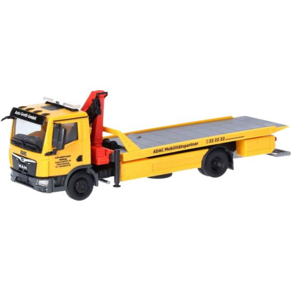 ADAC Auto Groth MAN TGM プラットフォーム クレーン付き回送車 レッカー / ...