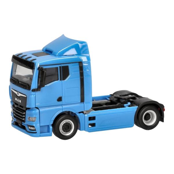 MAN TGX GN トラクター 2軸 ライトブルー / Herpa 1/87 ミニカー トラック模...