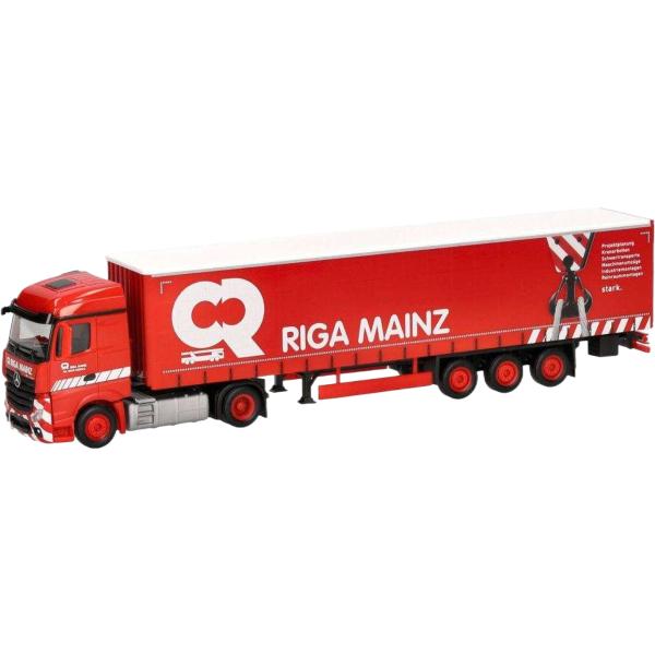 Riga Mainz Mercedes Benz Actros トラクタ / Herpa 1/87 ...