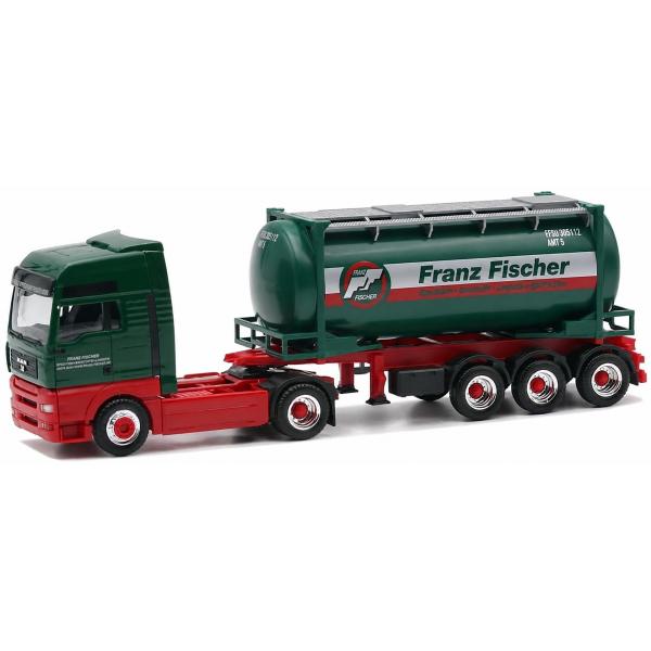 Fischer Spedition MAN TGA XXL 24ft タンクコンテナセミトレーラー ...