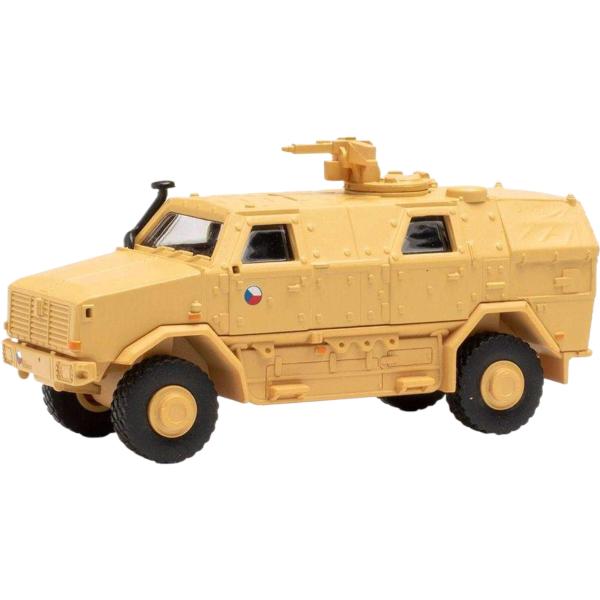 チェコ共和国 ATF Dingo 2 KMW付き / Herpa 1/87 建設機械模型 工事車両