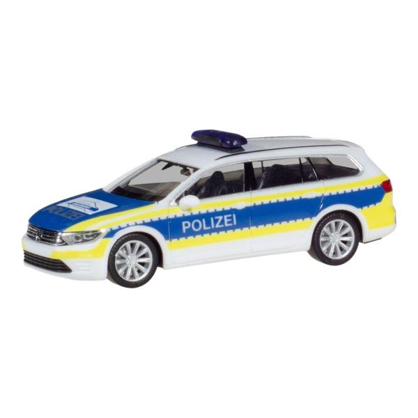 フォルクスワーゲン パサート ヴァリアント GTE ギフホルン警察車両 / Herpa 1/87 ミ...