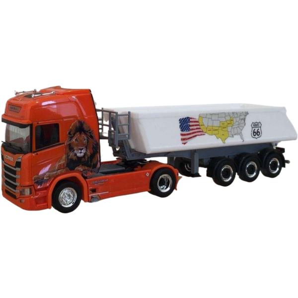 Angelo Raetzo Scania CR20HD ダンプ ダンプ / Herpa 1/87 建...