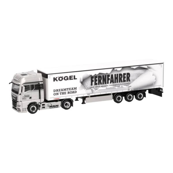 Justen Transporte Fernfahrer MAN TGX GX カーテンサイドトレー...