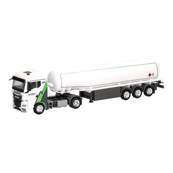 Kloiber MAN TGX GM タンカーセミトレーラー / Herpa 1/87 ミニカー ト...