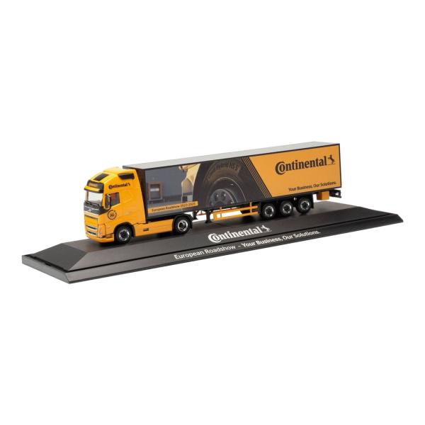 Continental ボルボ FH GL XL 2020 ボックストレーラー / Herpa 1/...