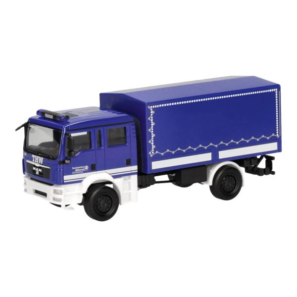 MAN TGM THW Fuerth 多目的車両 / Herpa 1/87 ミニカー トラック模型