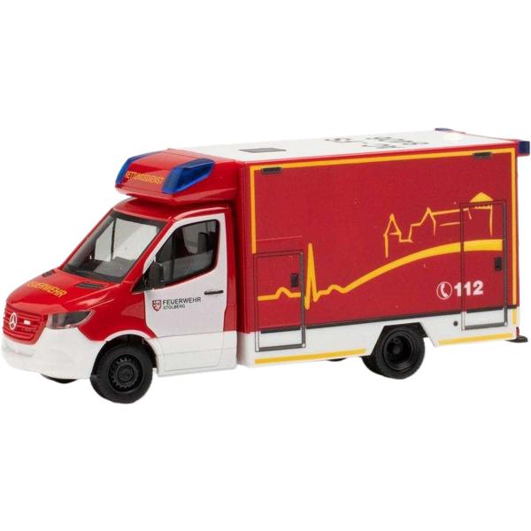 消防 Stolberg Mercedes Benz Sprinter / Herpa 1/87 建設...