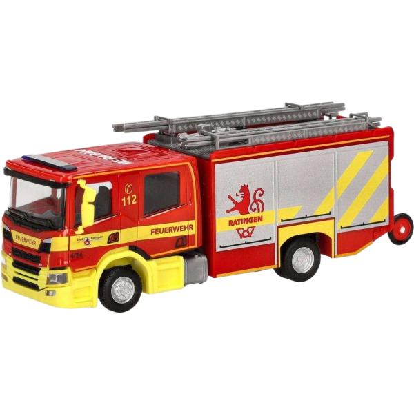 消防 Ratingen Scania Crewcab CP28 トラック / Herpa 1/87 ...