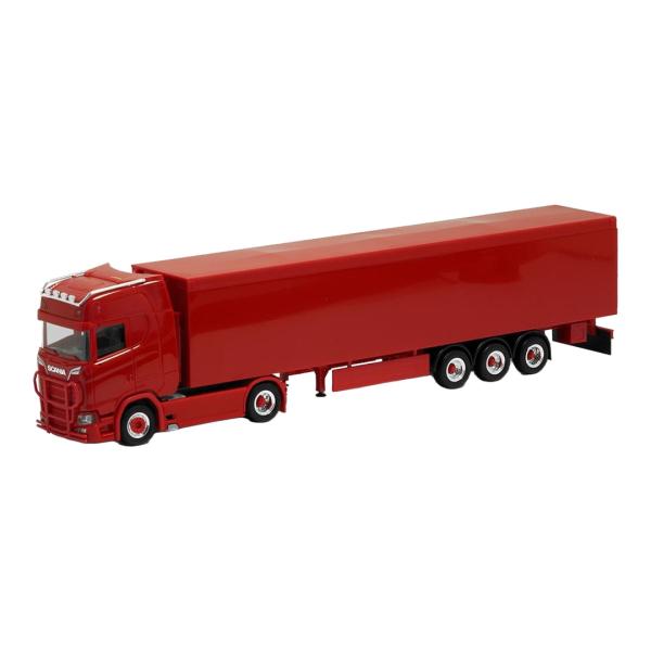 スカニア CS HD ウォーキングフロアセミトレーラー / Herpa 1/87 ミニカー トラック...