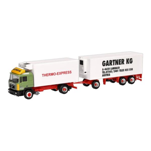 Gartner KG MAN F90 冷凍冷蔵 ボックストレーラー 2軸/3軸 冷凍車 / Herp...