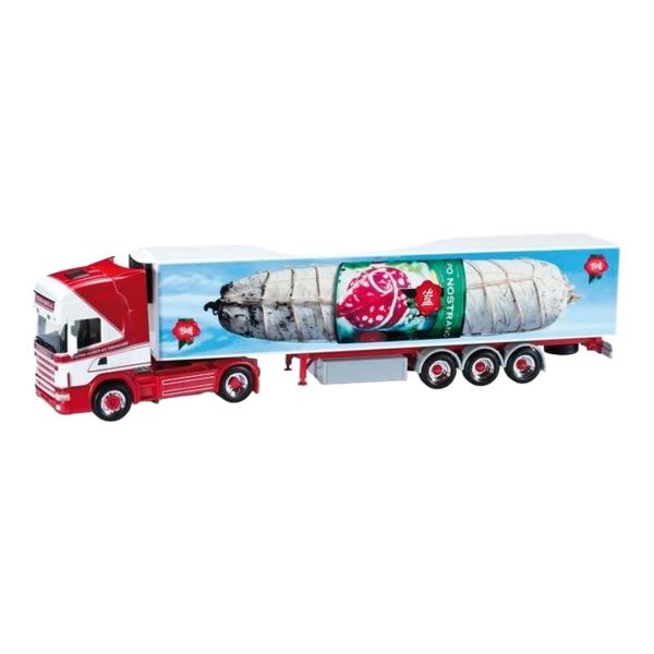 Huber AG スカニア 164 TL ユーロ冷凍冷蔵トレーラー / Herpa 1/87 ミニカ...