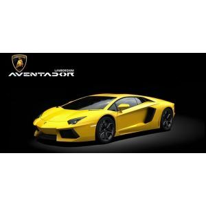 Lamborghini Aventador LP700 4 イエロー プラモデル 組み立てキット/ ...