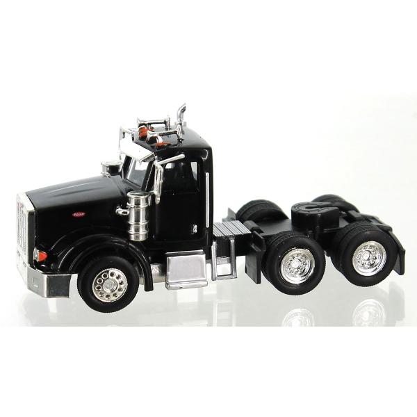 Peterbiltピータービルト 367 with Daycab Black / HO LOGIST...