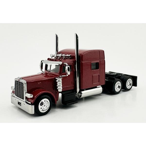 Peterbilt 389 with Sleeper Cab Metallic Red / HO L...