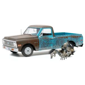 1971 Chevrolet C-10 Pickup with Alien Figure - Independence Day (1996) /HIGHWAY61 1/18 ミニカー｜basque