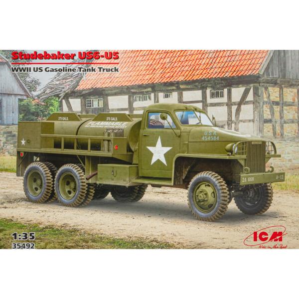 Studebaker US6-U5 WWII US Gasoline Tank Truck プラモデ...