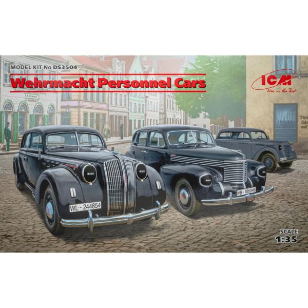 Wehrmacht Personnel Cars Kadett K38, Kapitan, Admi...