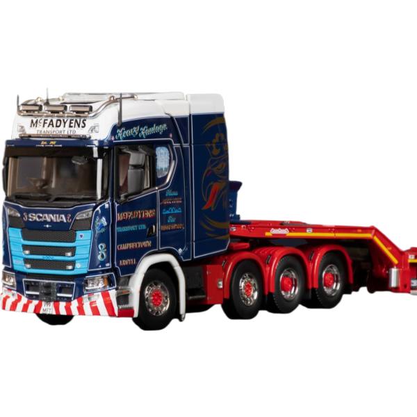 McFadyens Scania S High Roof 8x4 Nooteboom Super W...